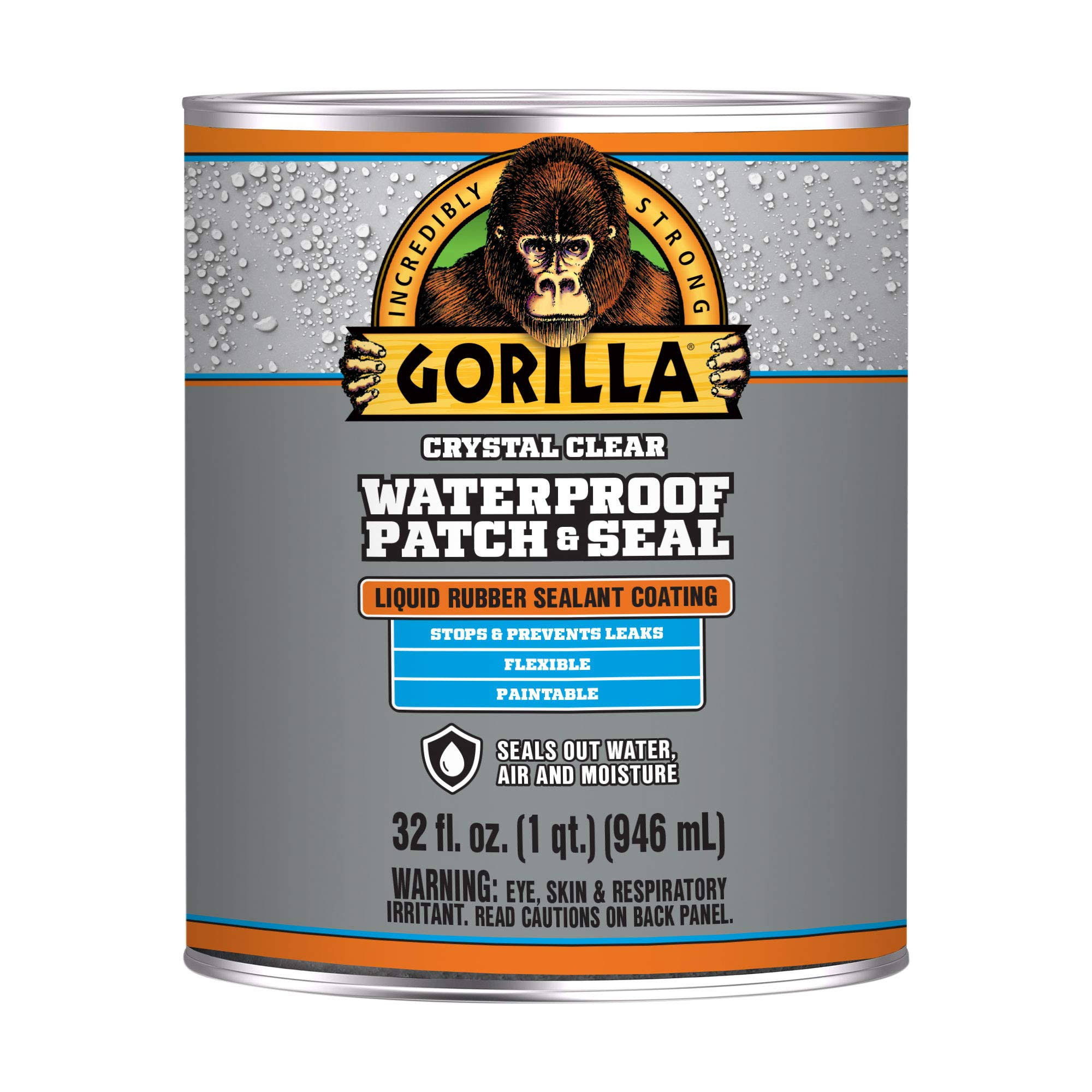 Gorilla 32 oz. Clear Waterproof Patch & Seal Liquid