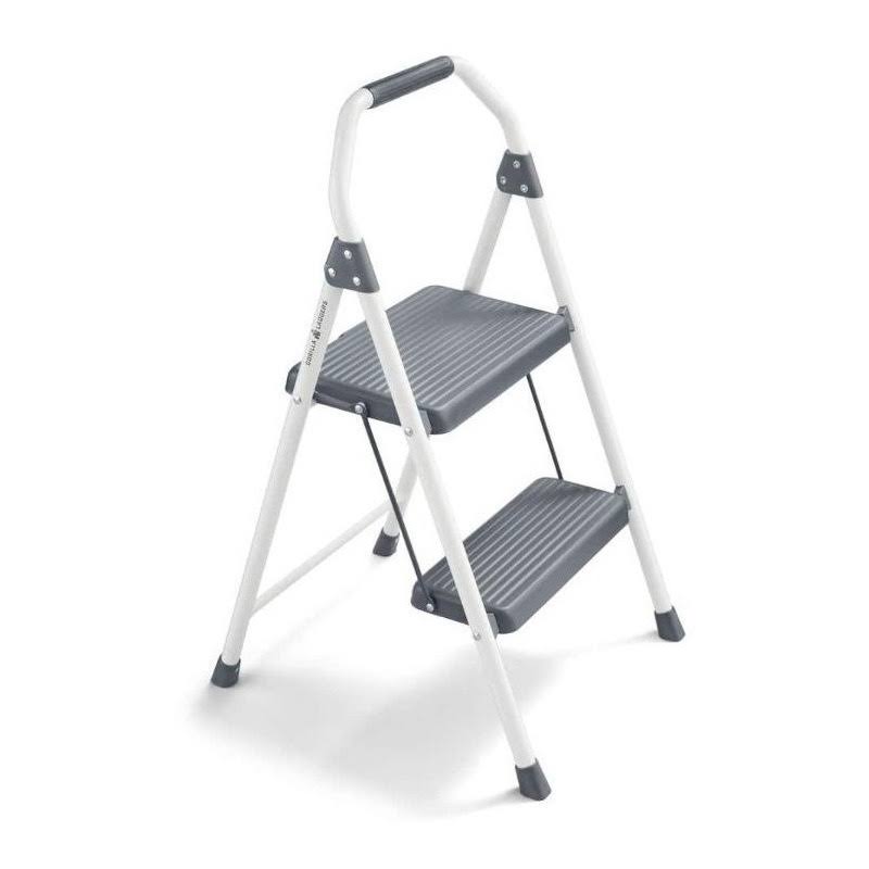 Gorilla Ladders 2-Step Compact Steel Step Stool, 225 lbs. Load Capacity Type II Duty Rating