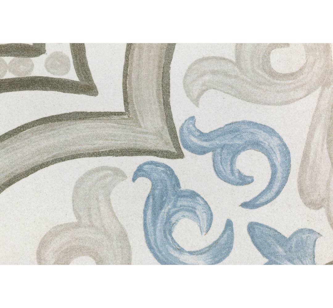 Ivy Hill Tile Valencia Daiza Encaustic 8 in. x 8 in. 9mm Matte Porcelain Floor and Wall Tile (26-Piece 11.19 Sq. ft. / Box)