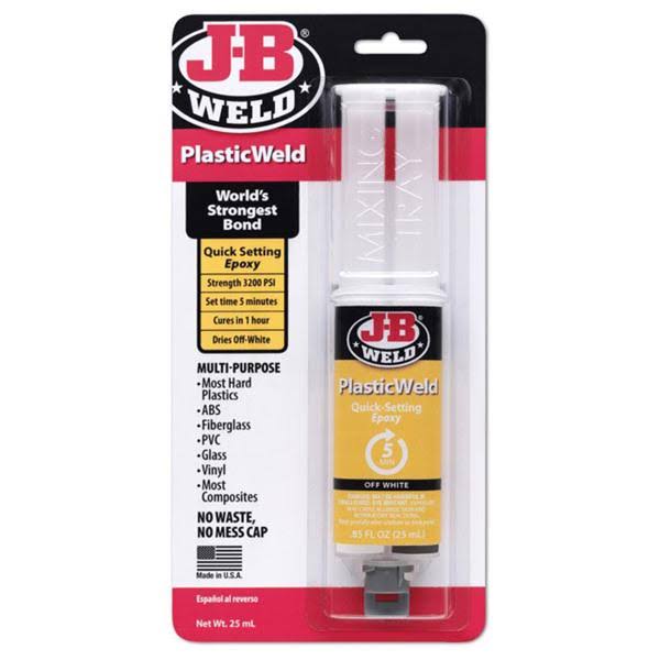 J-B Weld Company Plasticweld Syringe, 25 ml