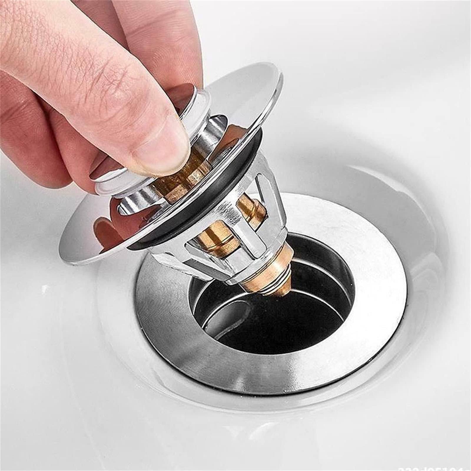 Universal Bathroom Sink Stopper, 1.1~1.5