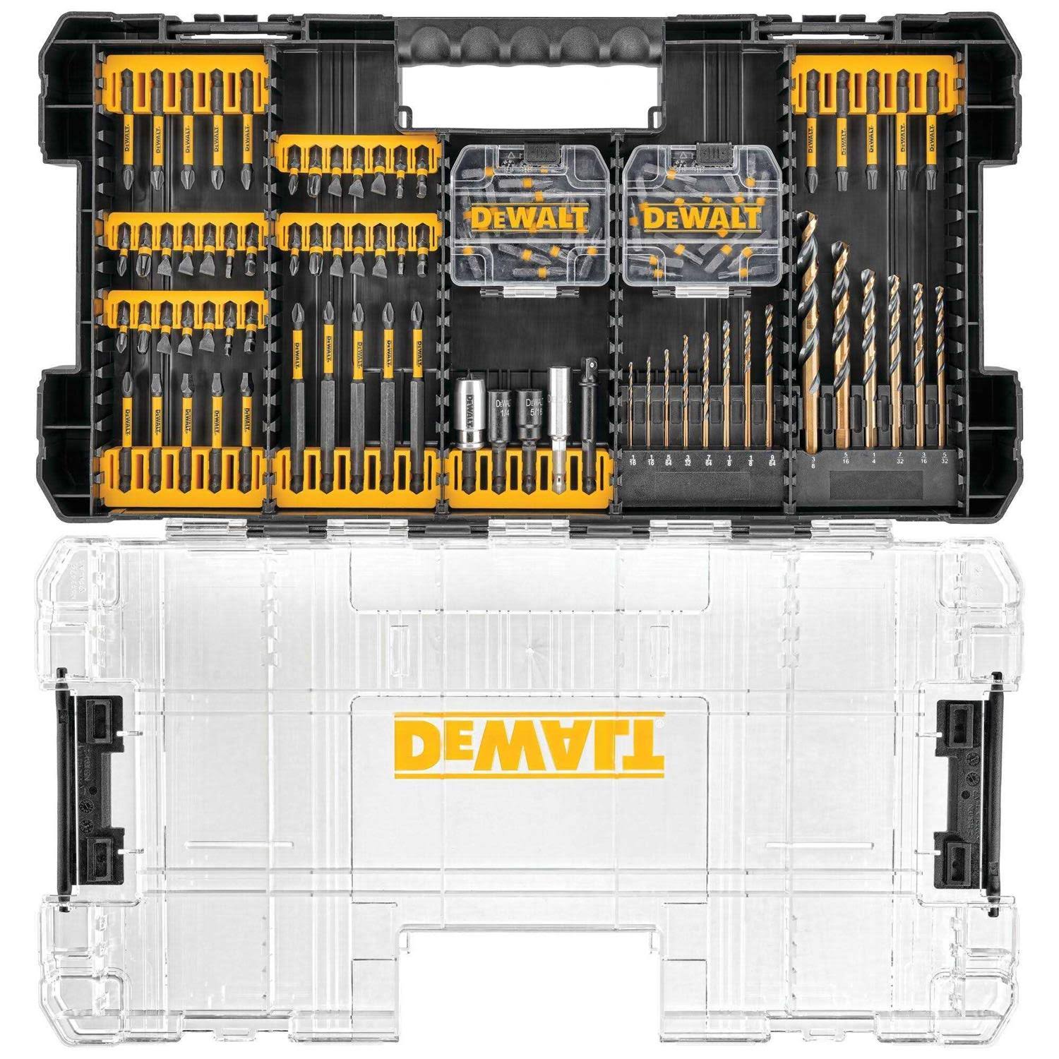 DeWalt FlexTorq 100-Piece Impact Driver Bit Set