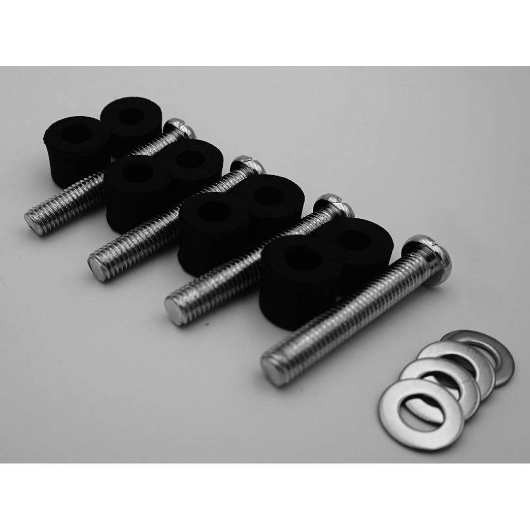 LWL Mounting M8 Screws for Samsung TV M8x45mm TV Mounting Bolts Screws for Samsung TV with 25mm Long Spacers