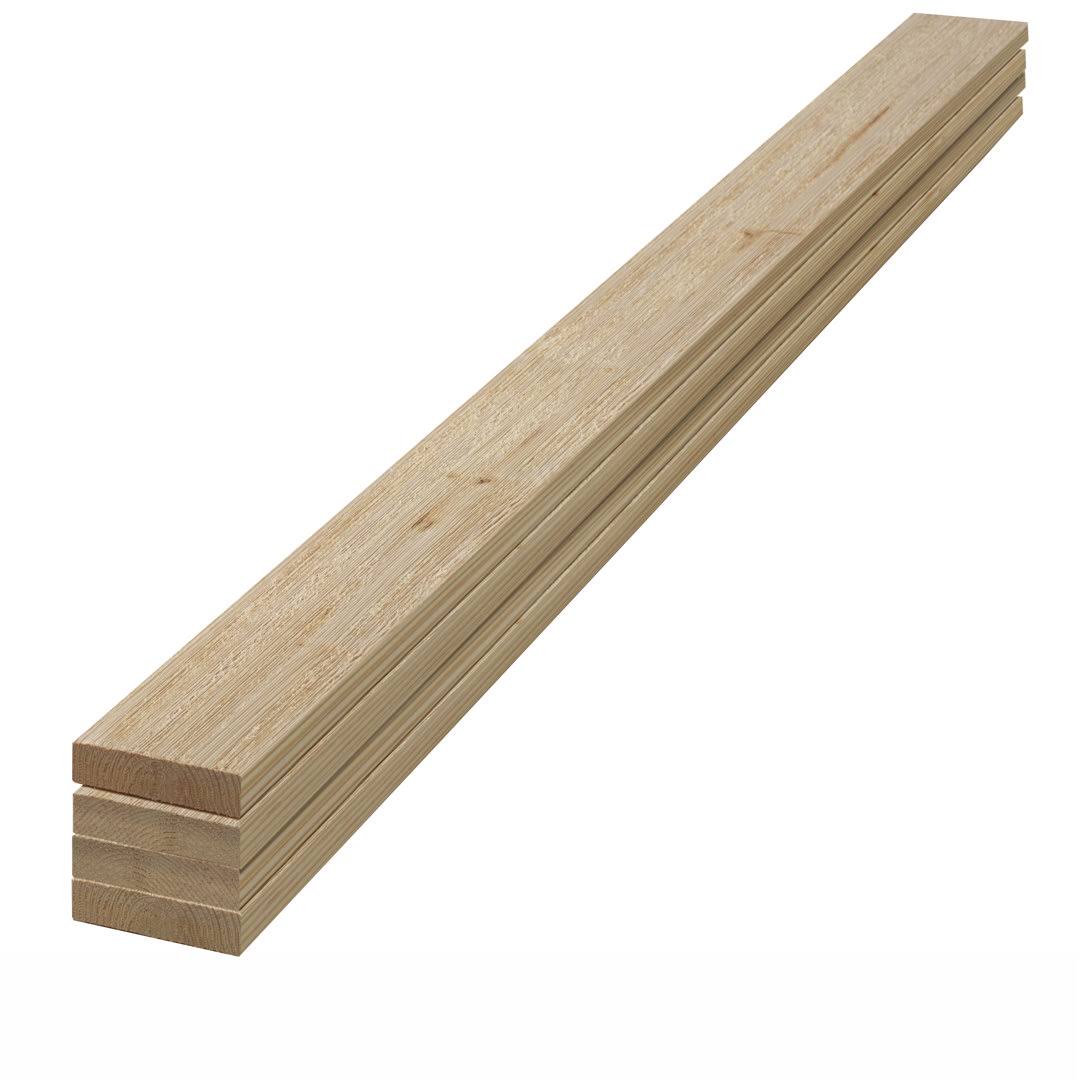 UFP-Edge 1 in. x 4 in. x 8 ft. Barn Wood Pine Trim Board (4-Pack)