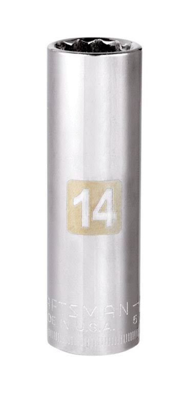 Craftsman Deep Socket, 3/8 Inches