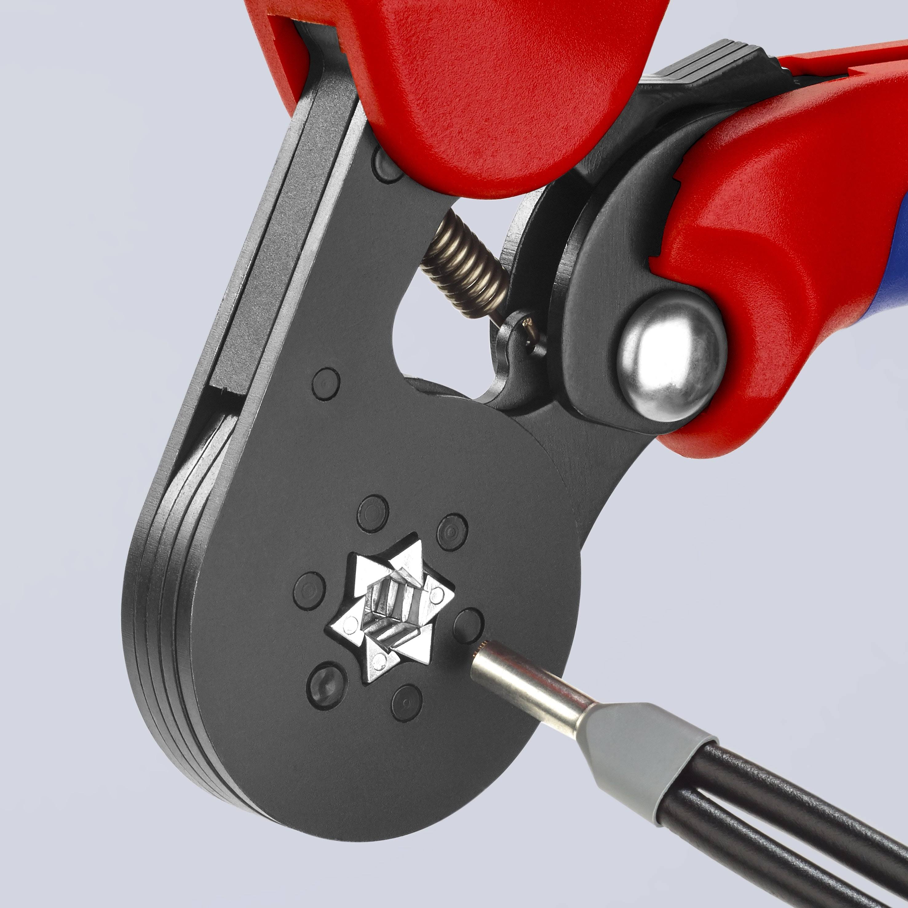 KNIPEX, 97 53 14, Crimping Pliers- Self-Adjusting