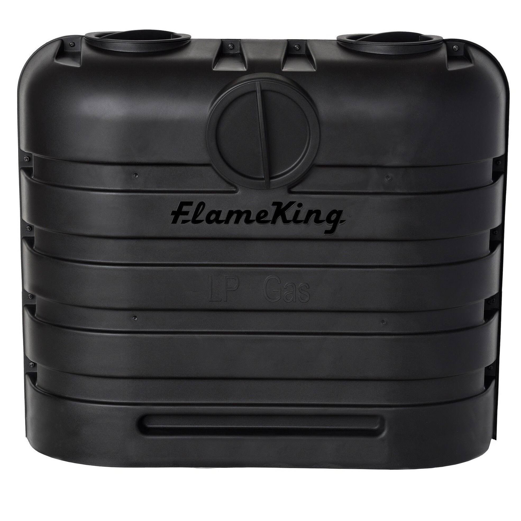 Flame King Dual 30lb LP Propane Tank Light Plastic Heavy Duty Cover