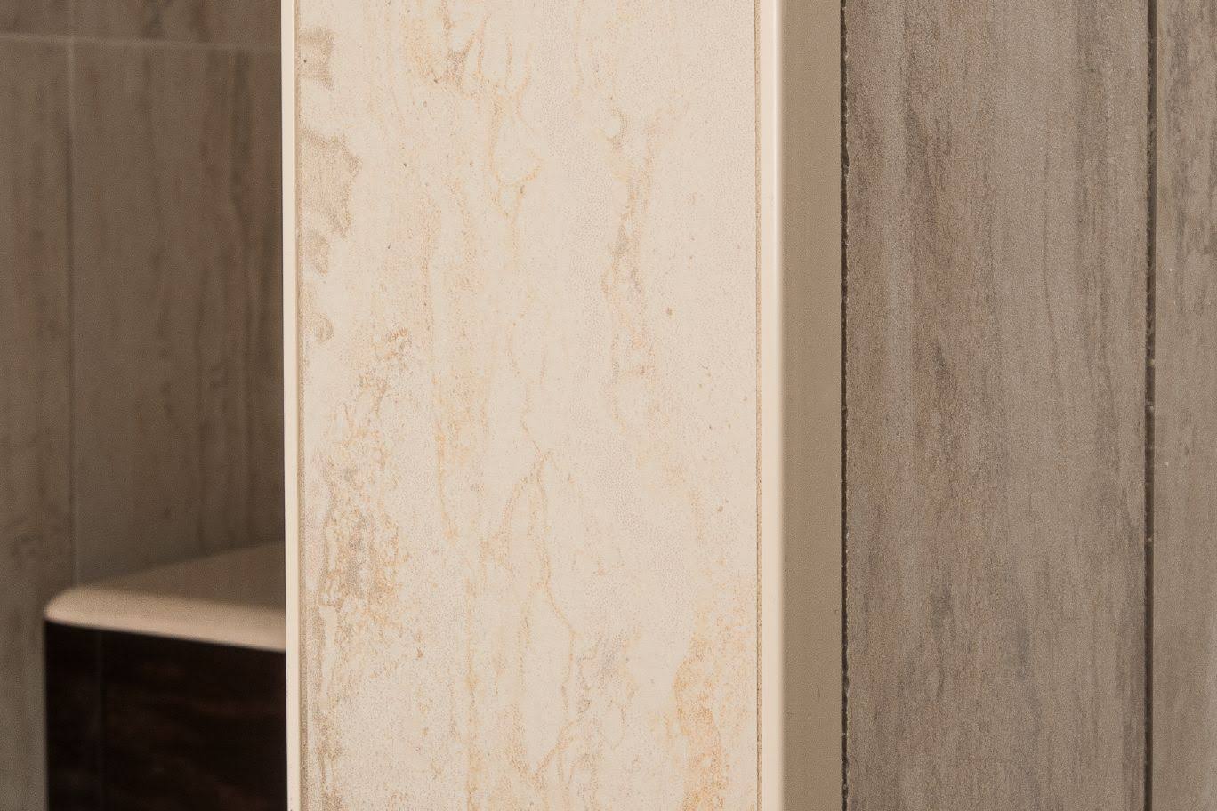 Schluter Jolly Brushed Nickel Anodized Aluminum 1/2 inch