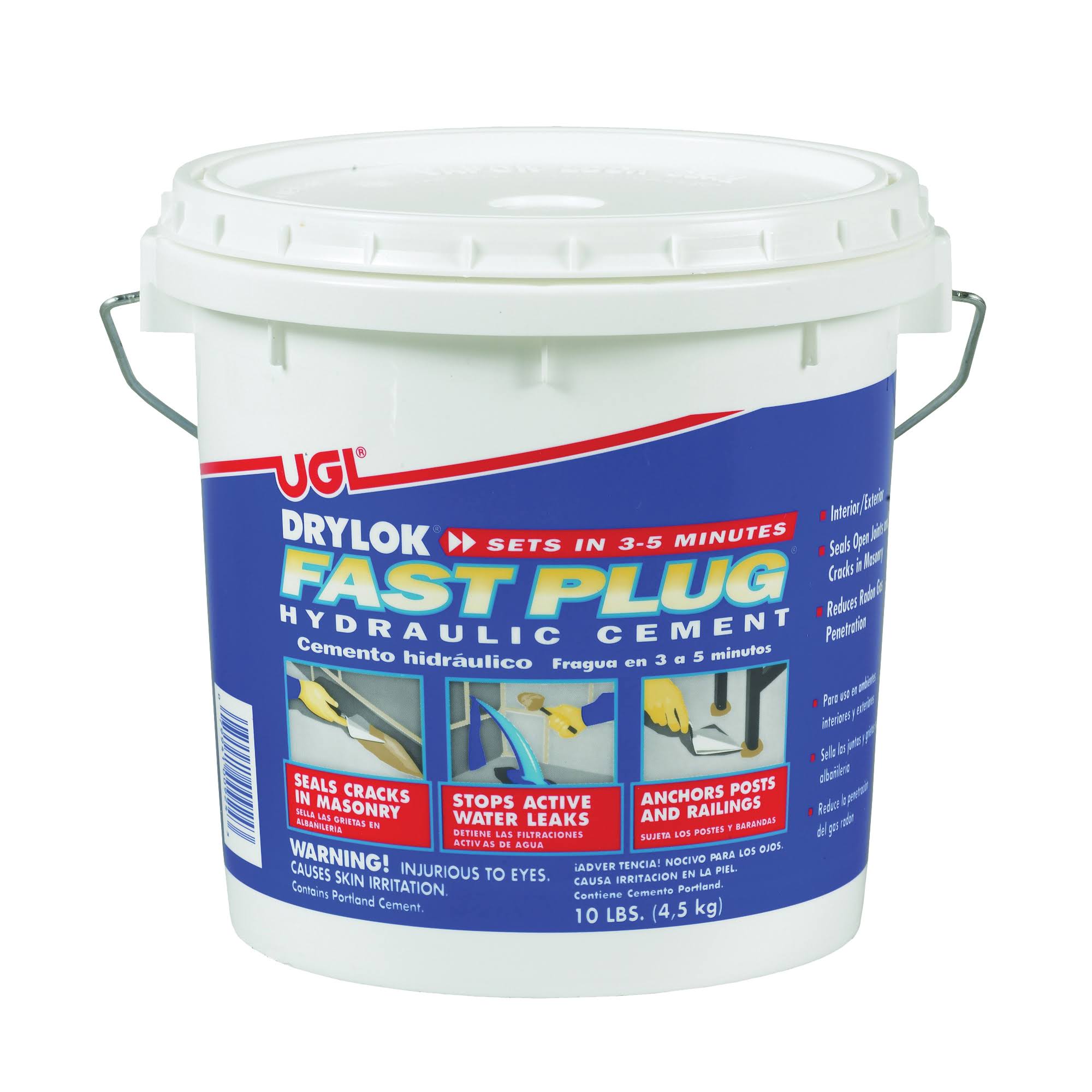 Drylok- Fast Plug Hydraulic Cement 10 lb