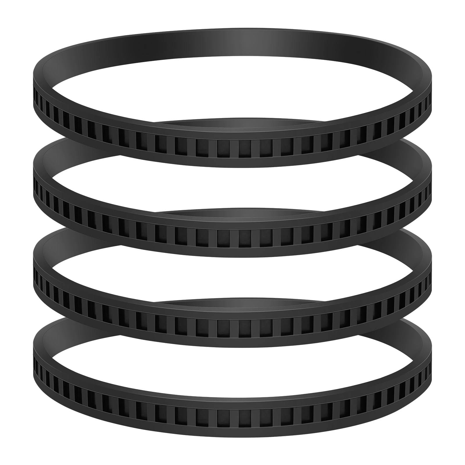 showingo 4 Pack 650721-00 Bandsaw Rubber Tires Replacement for DeWalt Band Saw Tires and Milwaukee Bandsaw Pulley Tires DWM120 A02807 DCS374 DW328K