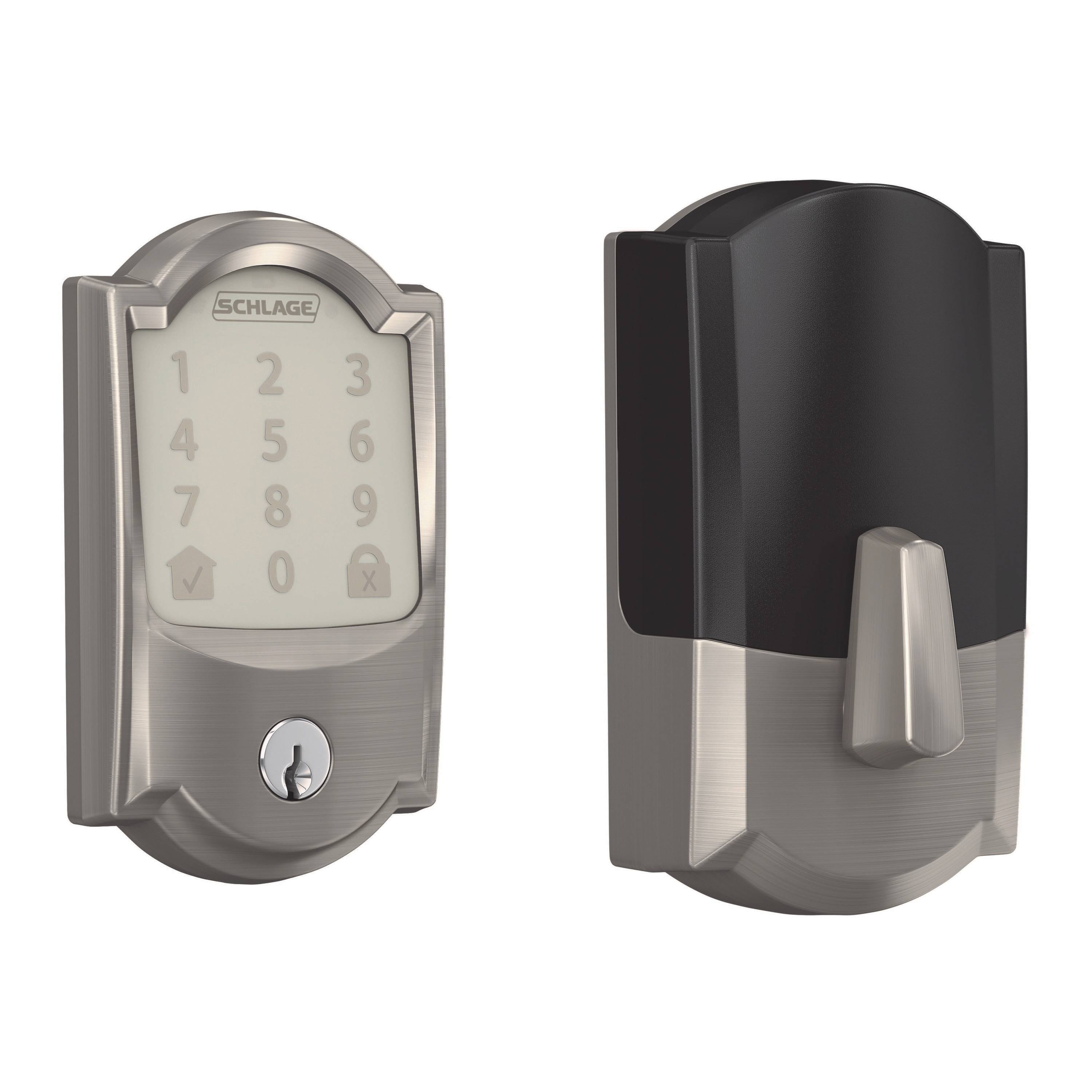 Schlage Encode Smart WiFi Deadbolt- Satin Nickel