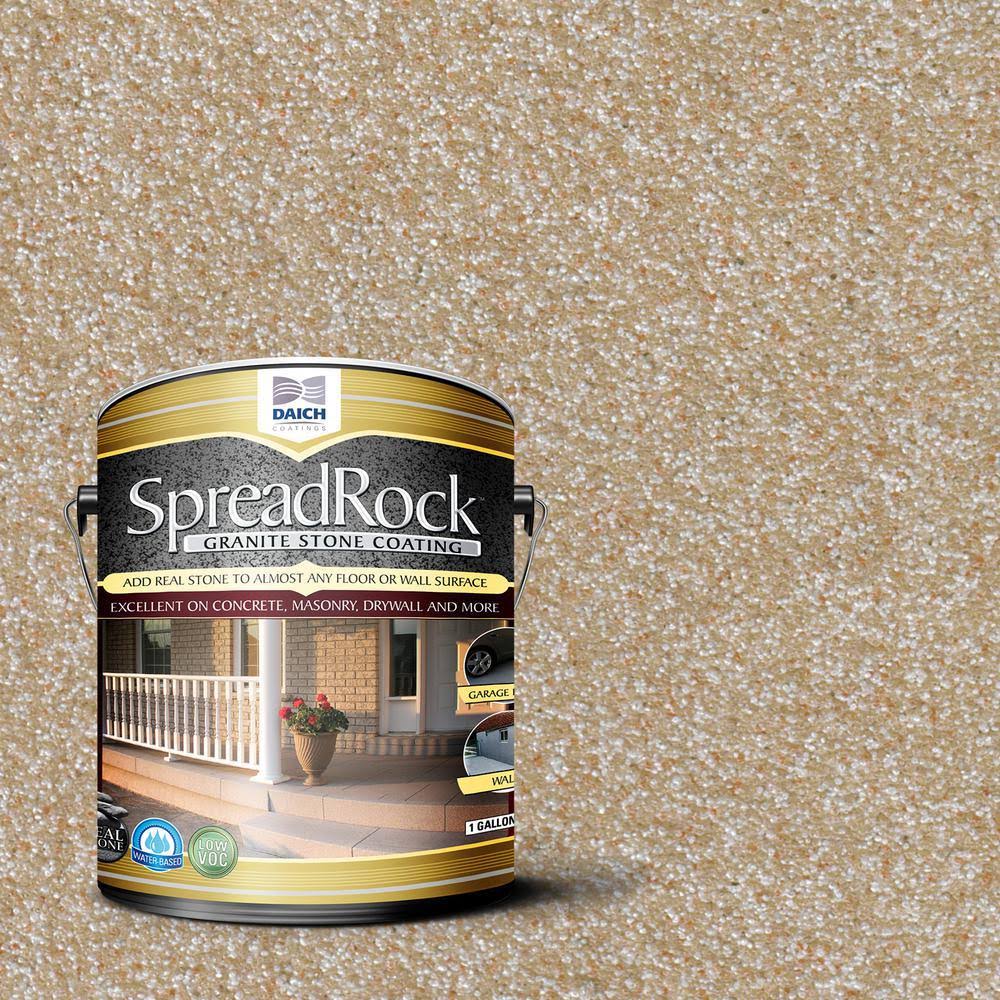 Granite Stone Coating 1 gal. Sandstone Satin Interior/Exterior Concrete Resurfacer and Sealer