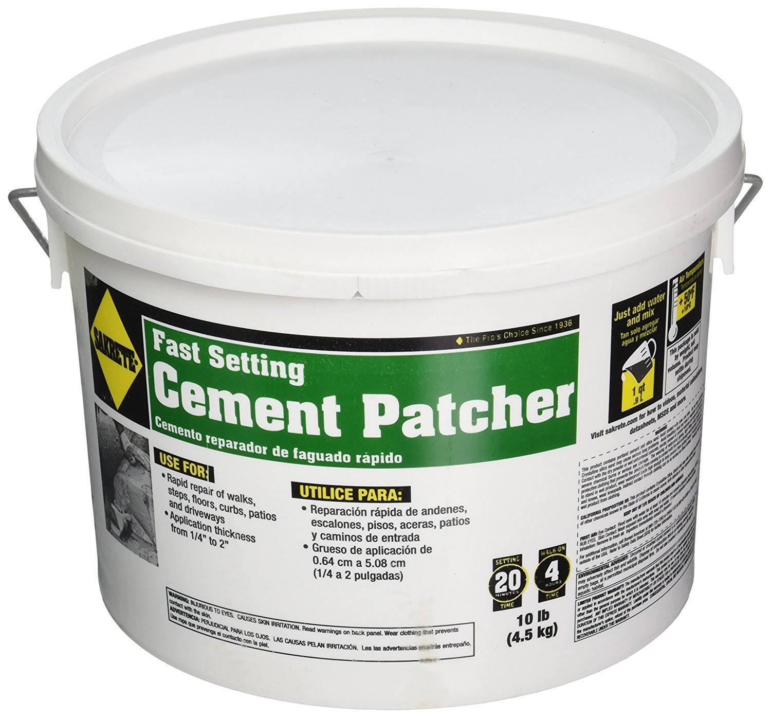 Sakrete | Fast Setting Cement Patcher | 10 lb