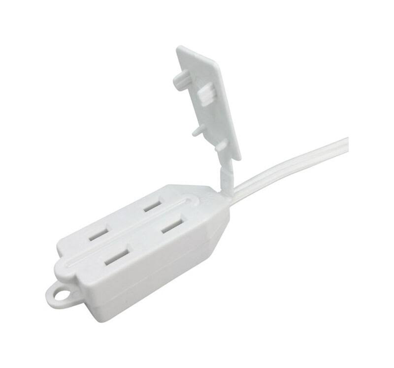 Ace Trading Extension Cord, 15', White
