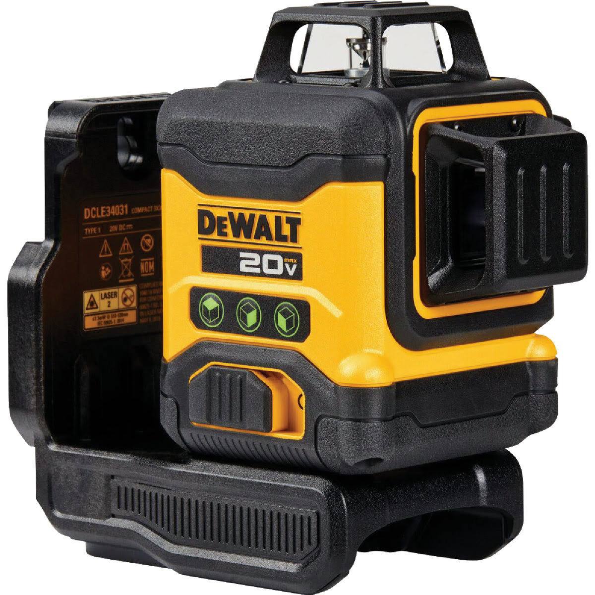 DeWalt DCLE34030GB 20V MAX* 3 x 360 Green Line Laser (Tool Only)