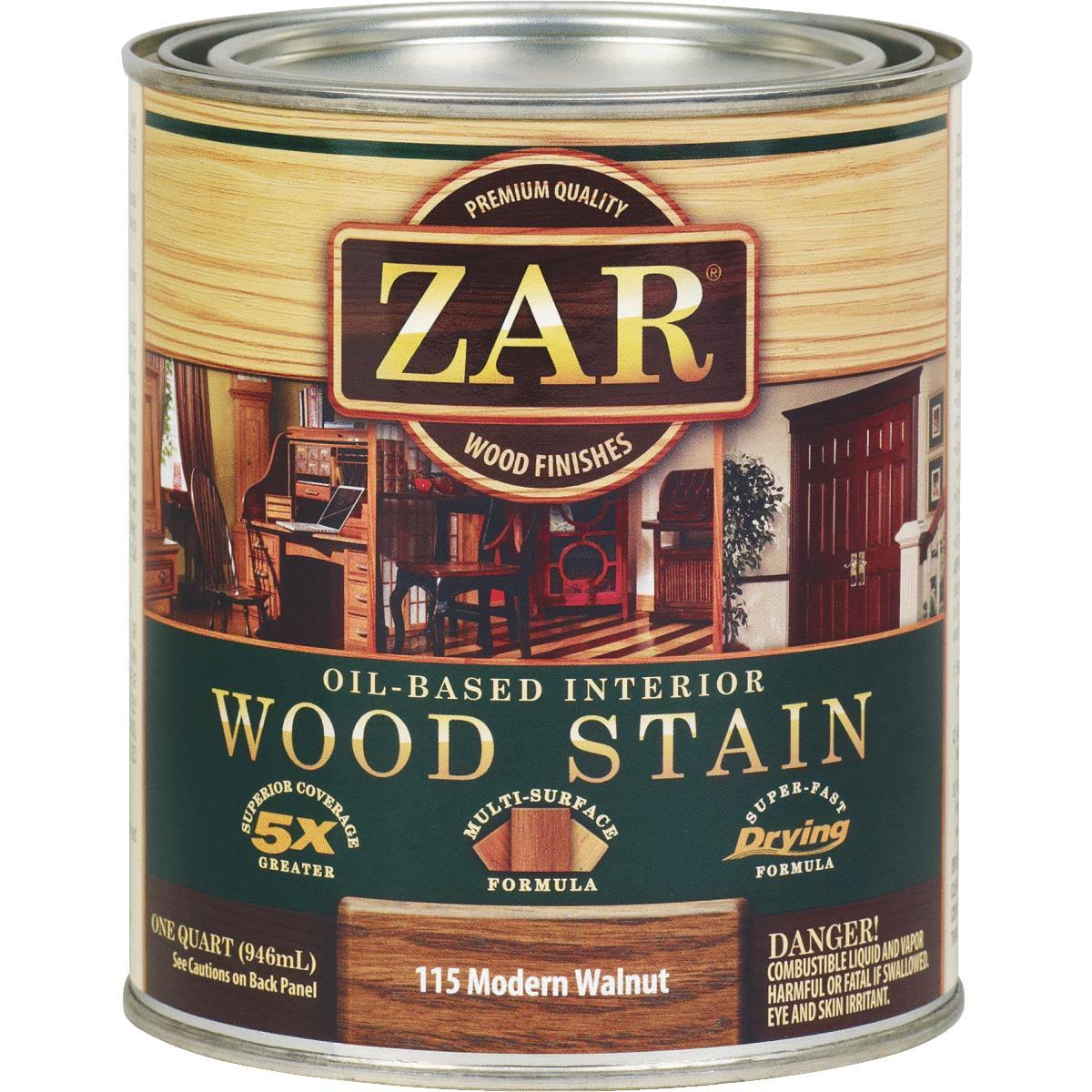 Zar 11512 Wood Stain Modern Walnut