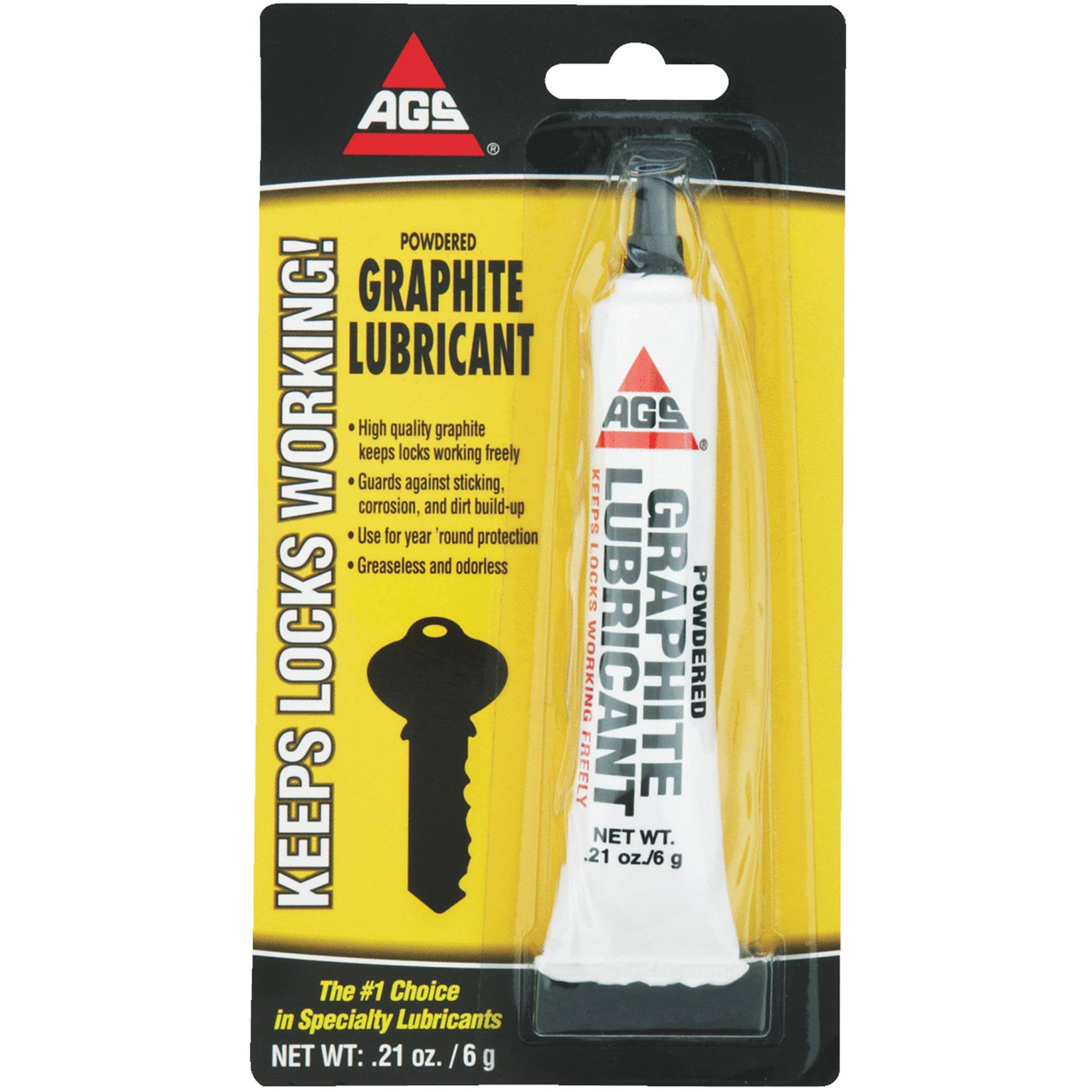 Ags Lubricant, Graphite, Powdered- 0.21 oz