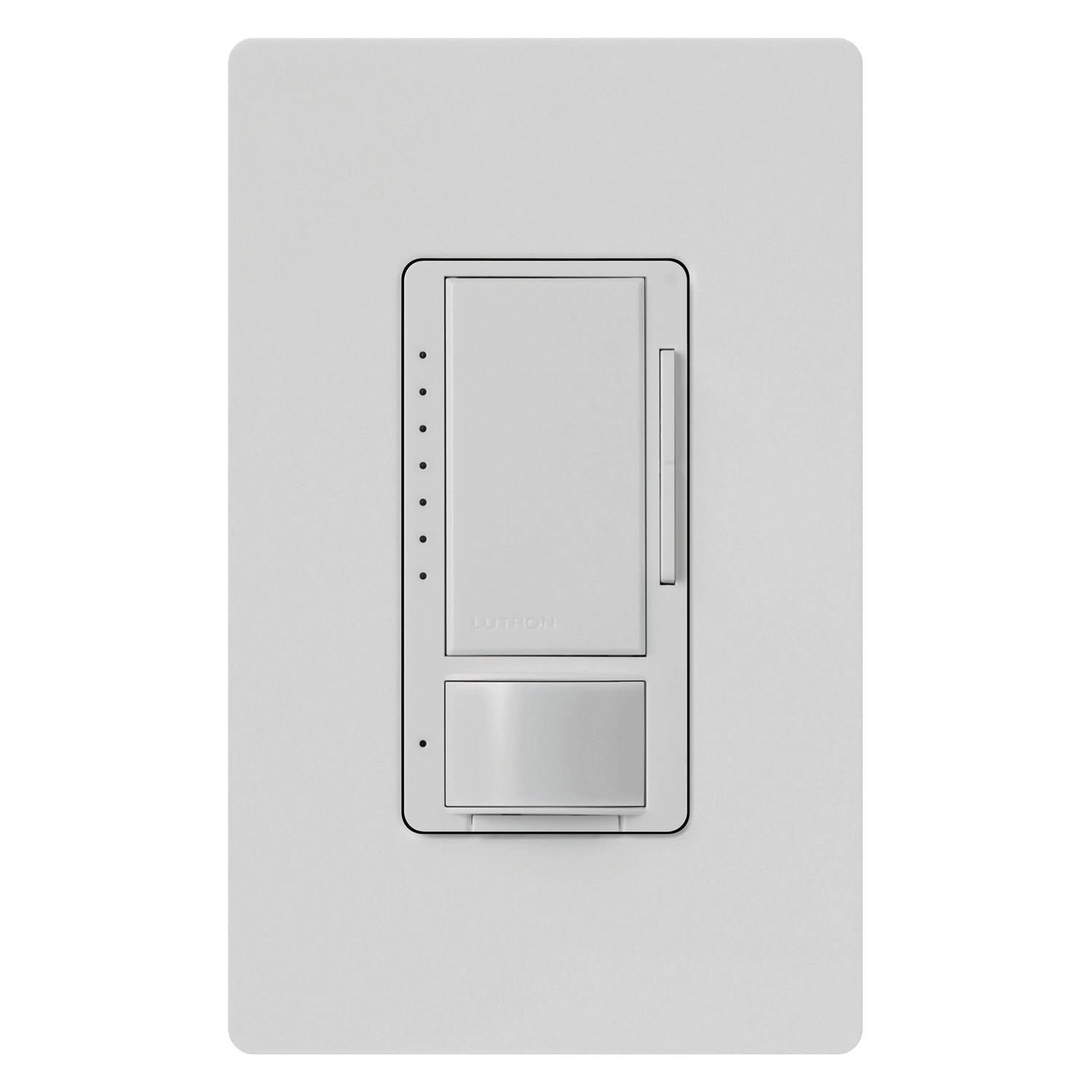 Lutron Motion Sensor & Dimmer, White