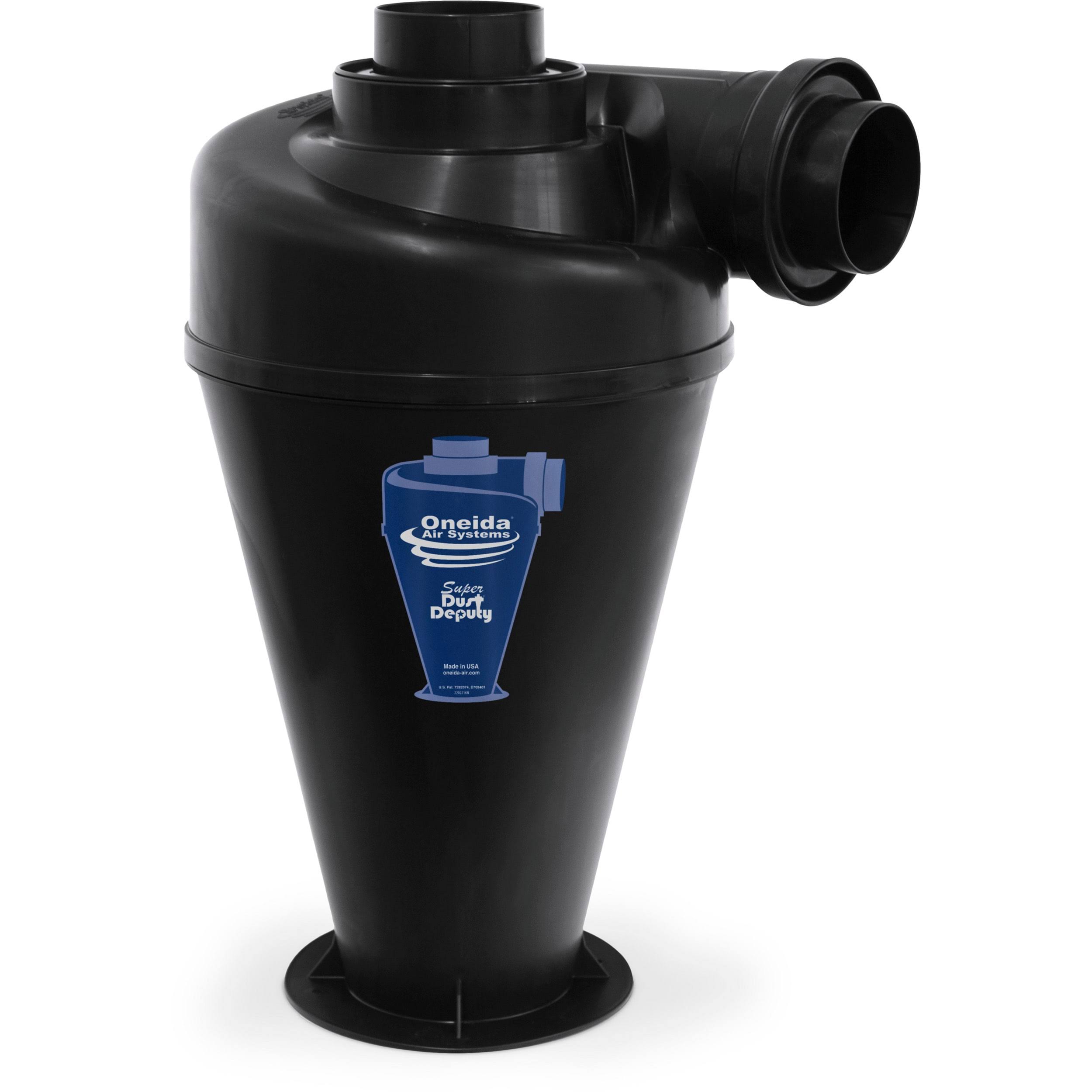 Oneida Air Systems Super Dust Deputy 4/5 DIY Cyclone Attachment, Black