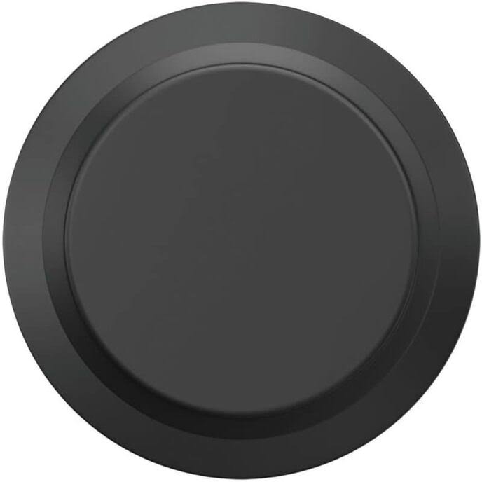 Schlage Bowery Matte Black Passage Lock Knob