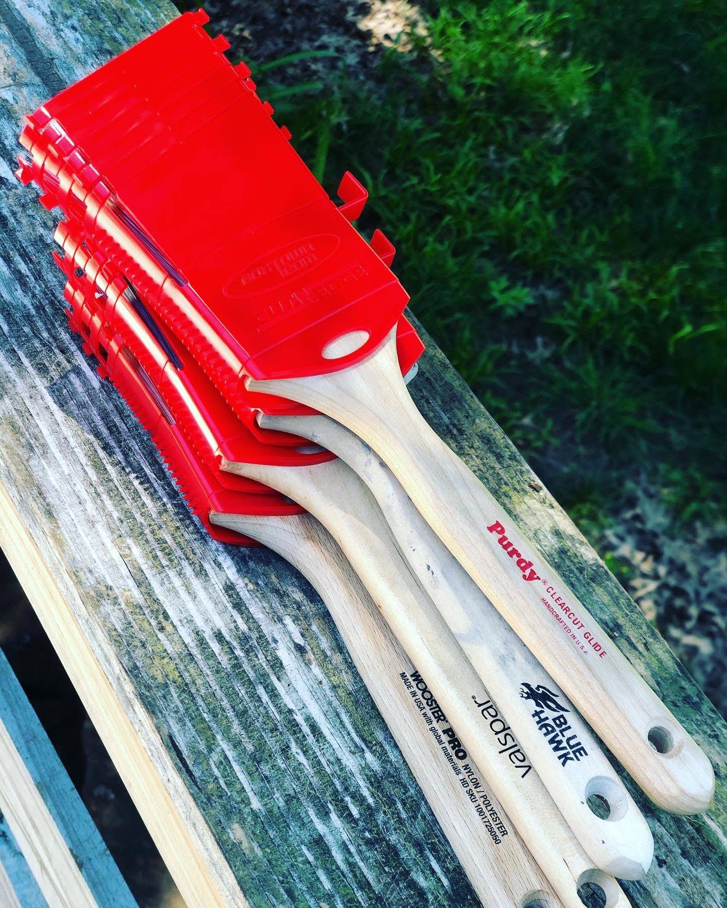 Boxtown Team Cut-N-Edge and 2.5 in. Paint Brush