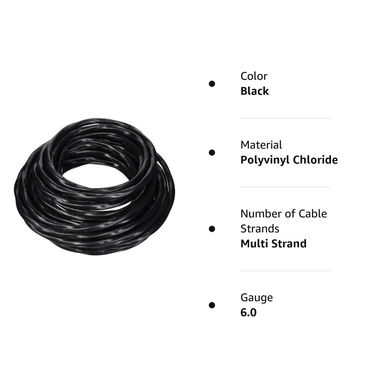 Stock Wire 63 NM-B, Non-Metallic, Sheathed Cable, Residential Indoor Wire, Equivalent to Romex (40ft Cut) 21592