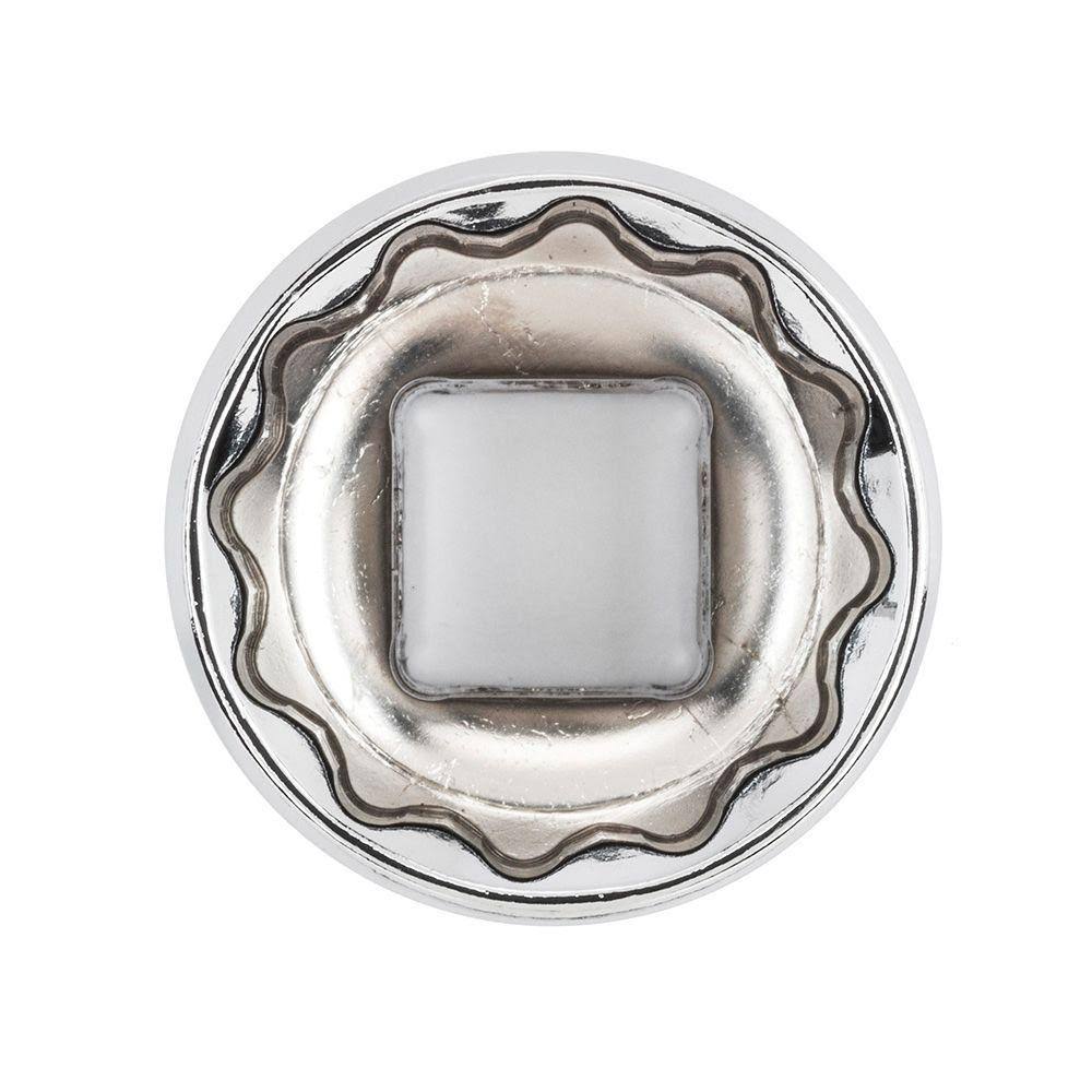 Husky 1/2 in. Drive 21 mm 12-Point Metric Standard Socket