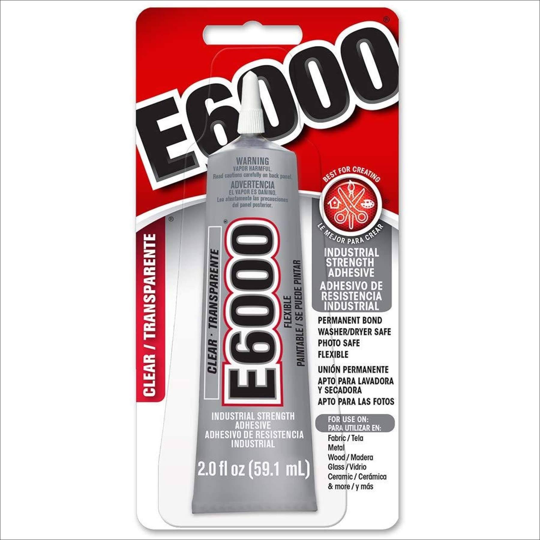 Eclectic E6000 Clear Craft Adhesive- 2 oz tube