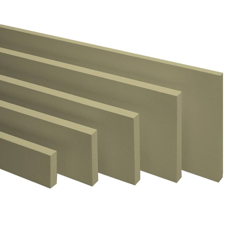 James Hardie Hardie Trim HZ10 0.75 in. x 3.5 in. x 144 in. Primed Fiber Cement Smooth Trim Board 216662