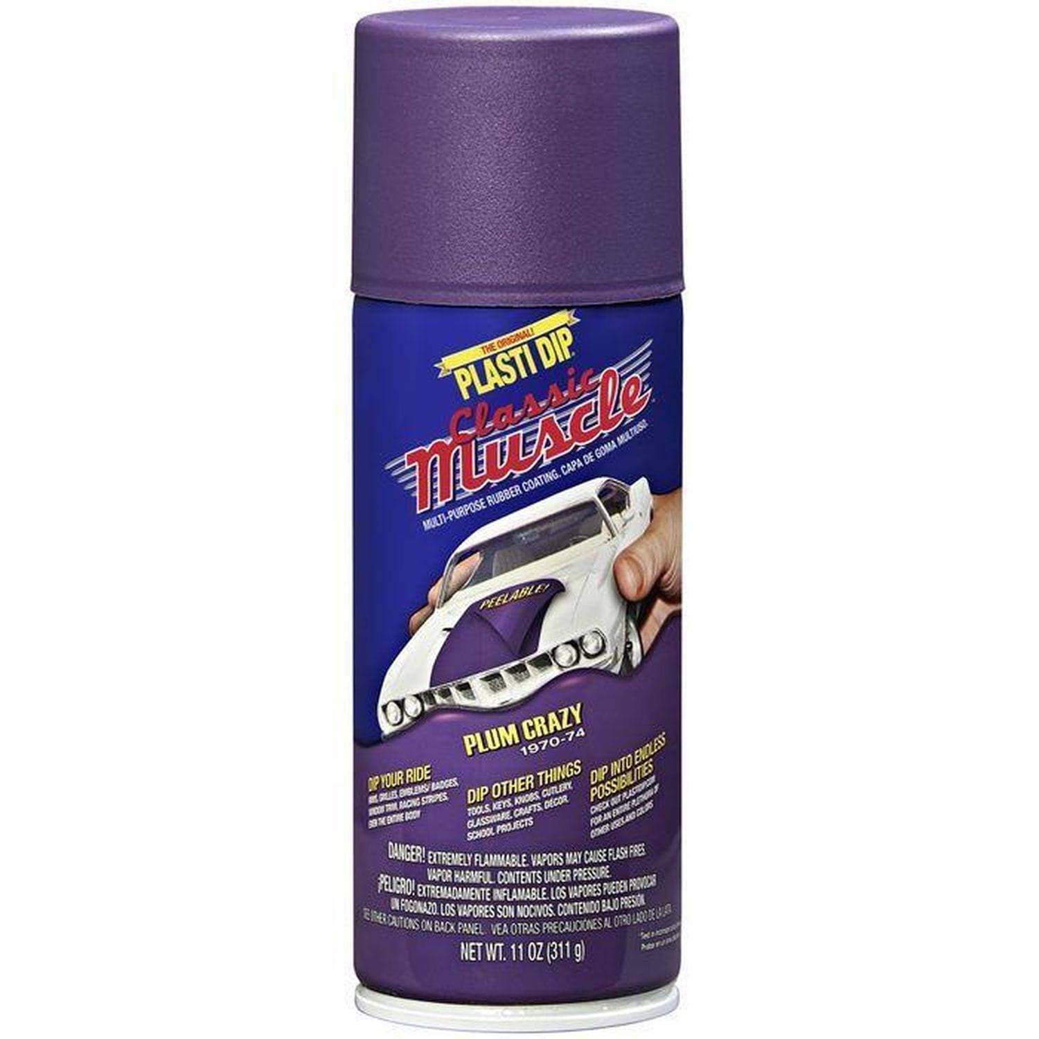 11oz Plasti Dip Classic Muscle Plum Crazy Spray, Size: 11 oz, Purple