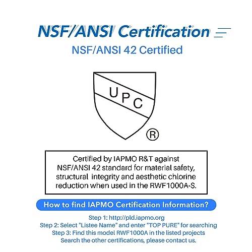 Icepure 5231JA2006A Refrigerator Water Filter Replacement for LG LT600P 5231JA2006B, Kenmore 9990, Kenmoreclear 46-9990,