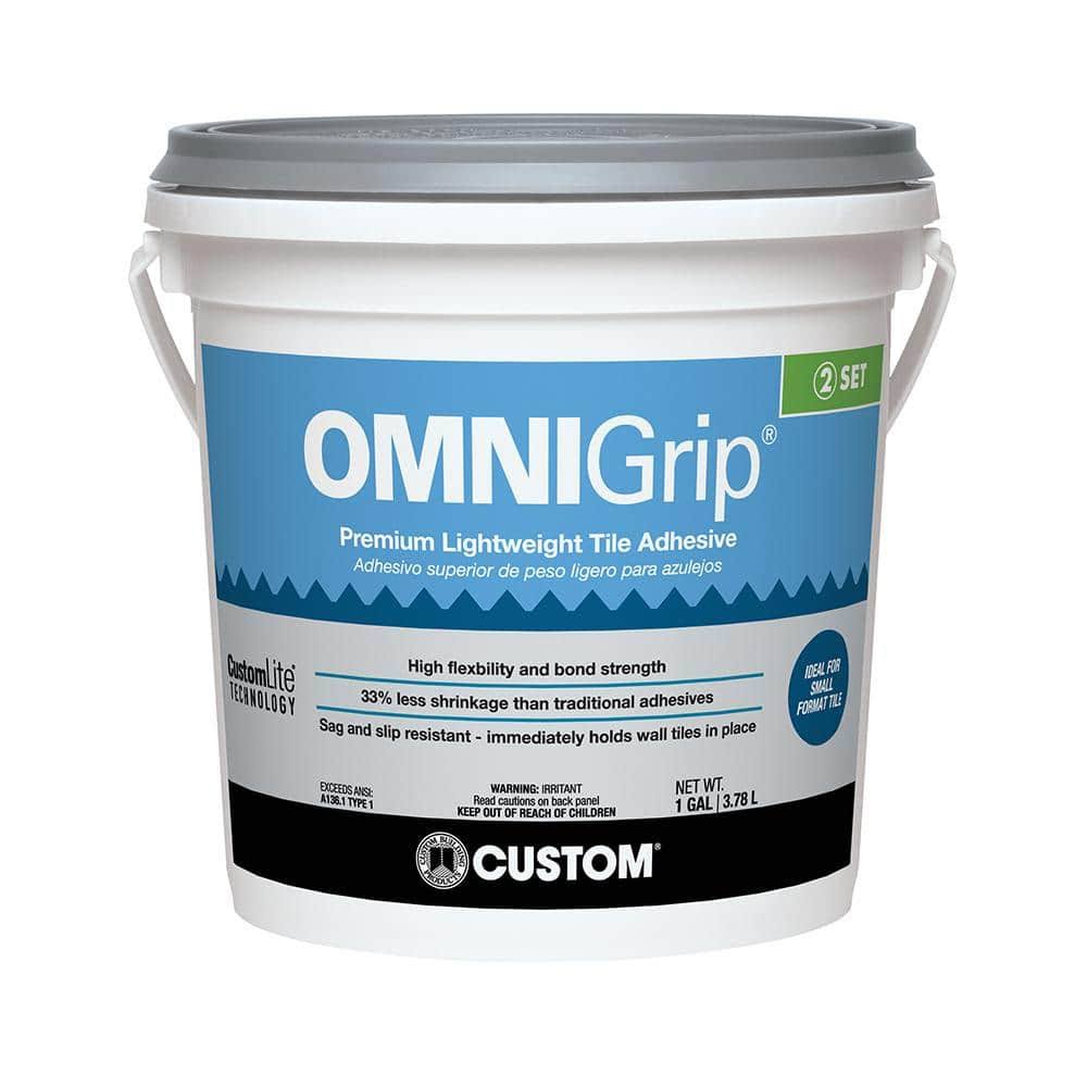 Building Products Oga1-2 Omnigrip Gallon Strength Adhesive