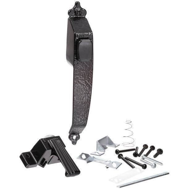 Wright Products Screen & Storm Locking Door Latch, Black