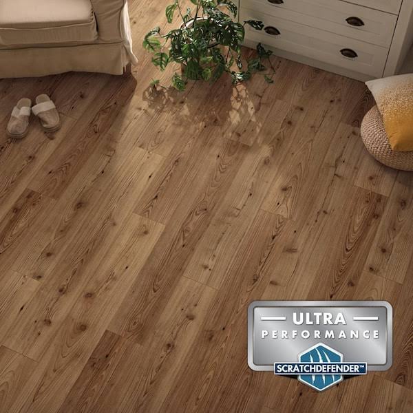 Lifeproof Coventry Lane 7.6 in. W x 50.6 in. L Waterproof Hybrid Resilient Flooring (21.2 Sq. ft./Case)