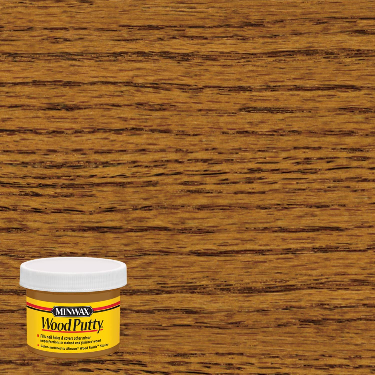 Minwax Early American Wood Putty- 3.75 oz jar