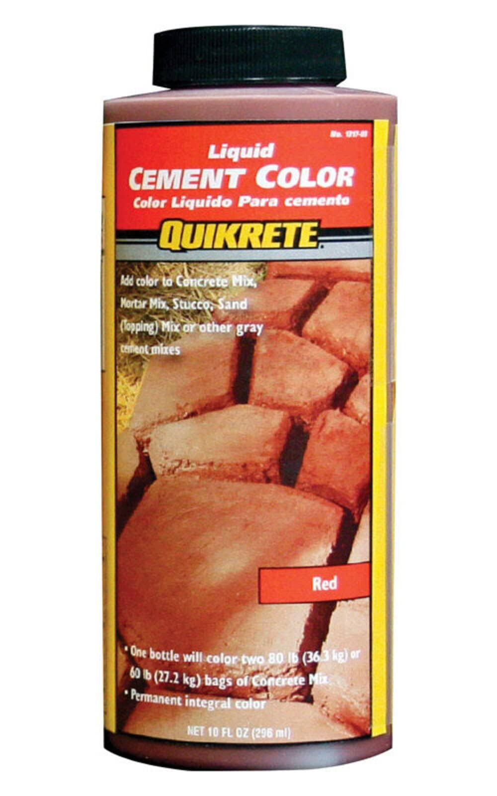 Quikrete Liquid Cement Color, Red-  10 oz bottle