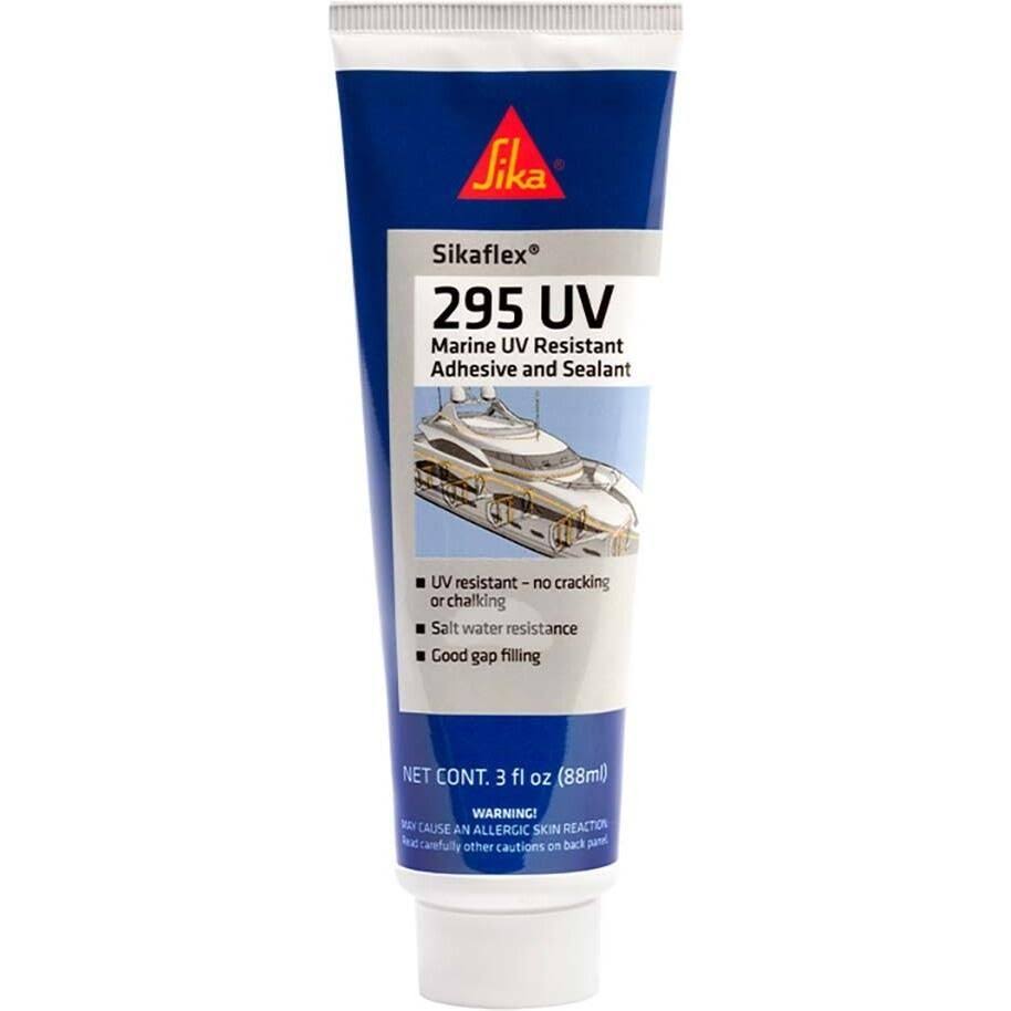 Sika Sikaflex 295uv UV Resistant Adhesive-Sealant- 10.3oz(300ml) Cartridge- White