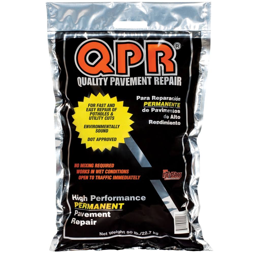 QPR Black Asphalt Patch- 50 lb Mrn12
