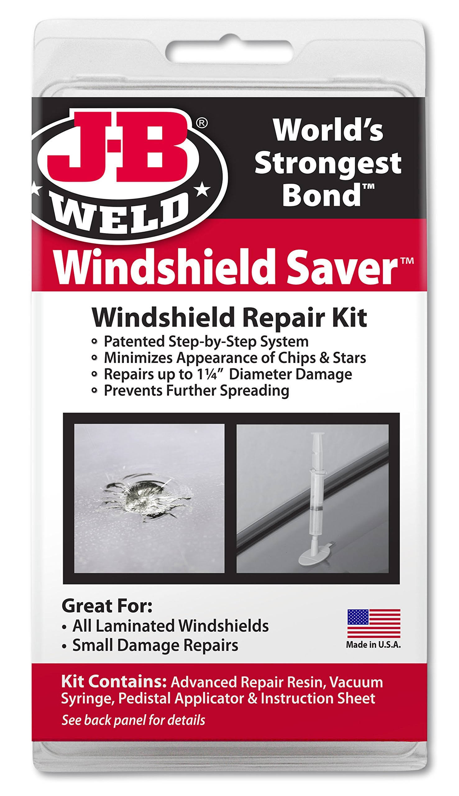 J-B Weld 2100 Windshield Saver Repair Kit