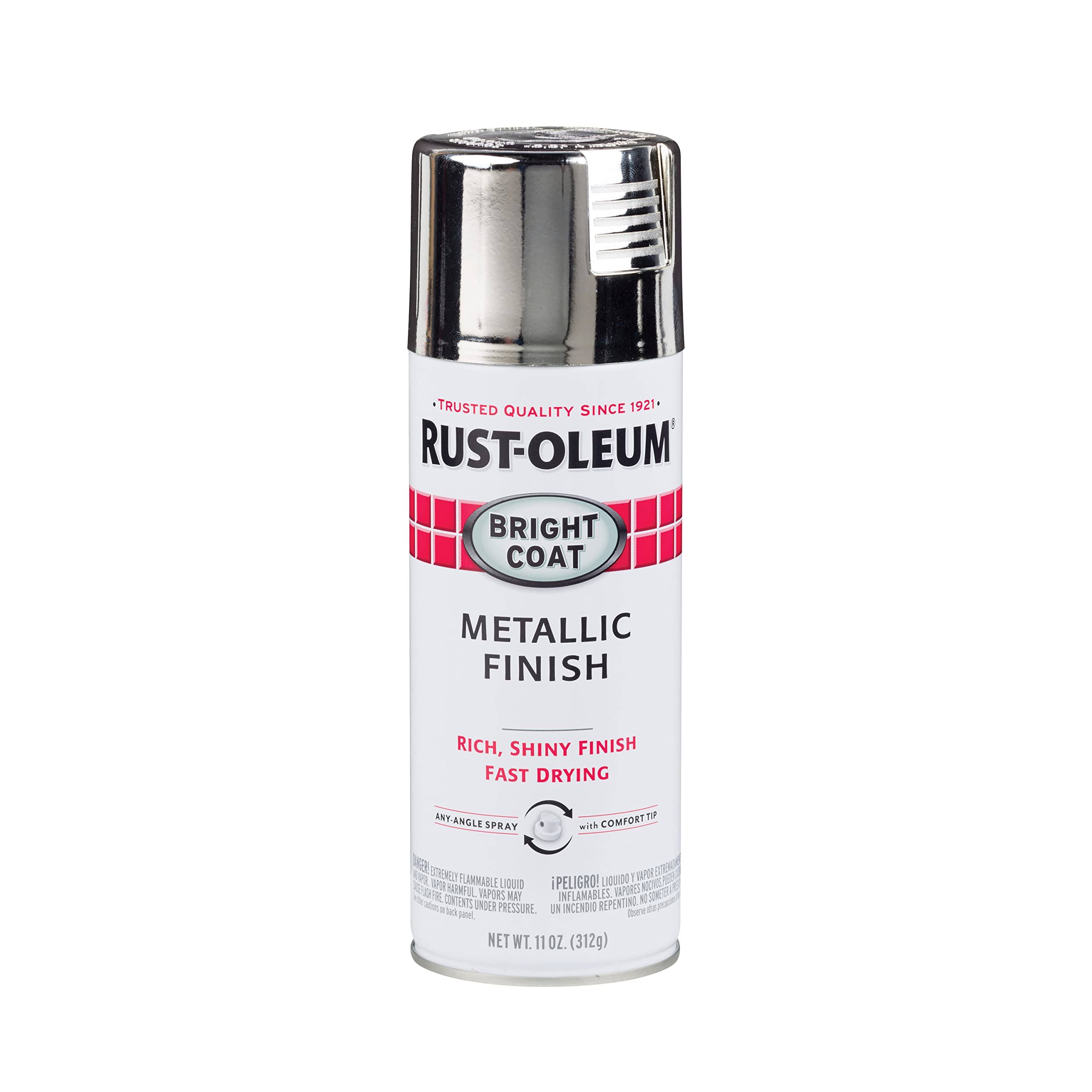 Rust-Oleum 11 oz. Bright Coat Metallic Chrome Spray Paint