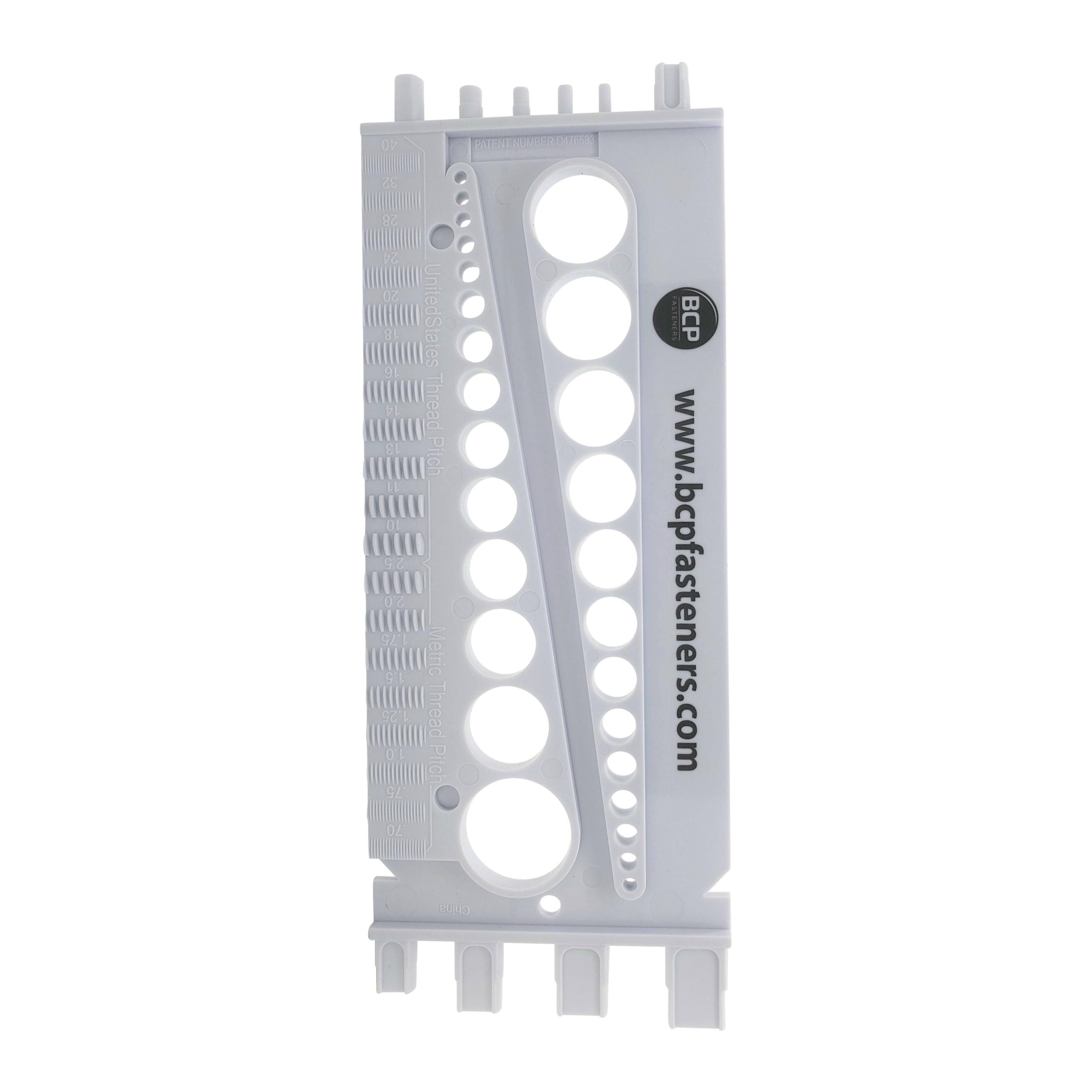 Nut and Bolt Gauge | Metric & Standard Sizer Tool (BCP673)