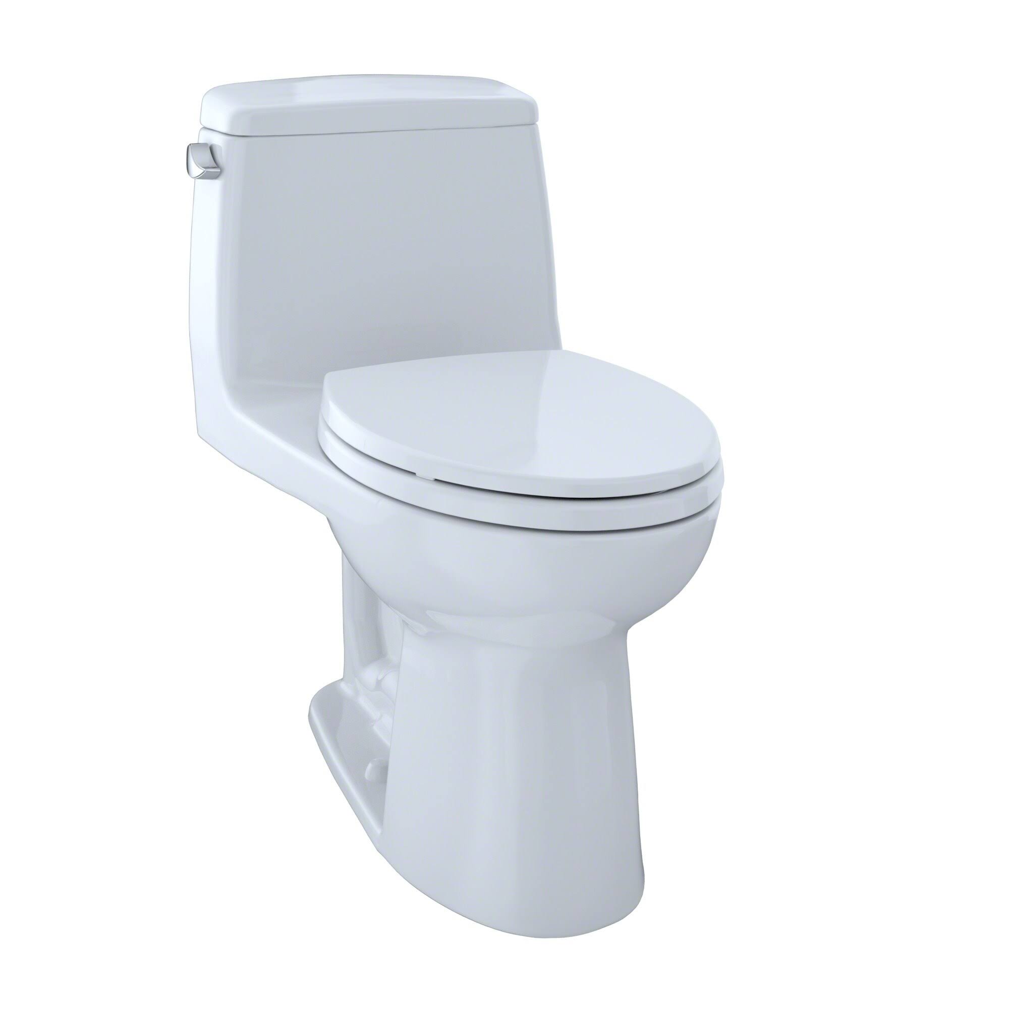 Toto MS854114#01 Ultimate Elongated One Piece Toilet Cotton White