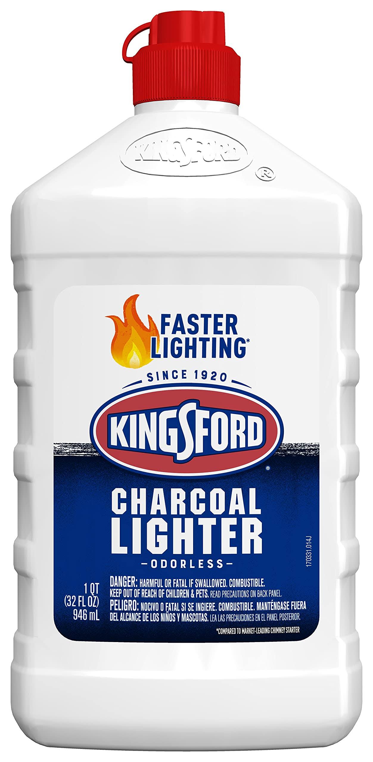 Kingsford Charcoal Lighter, Odorless- 1 qt