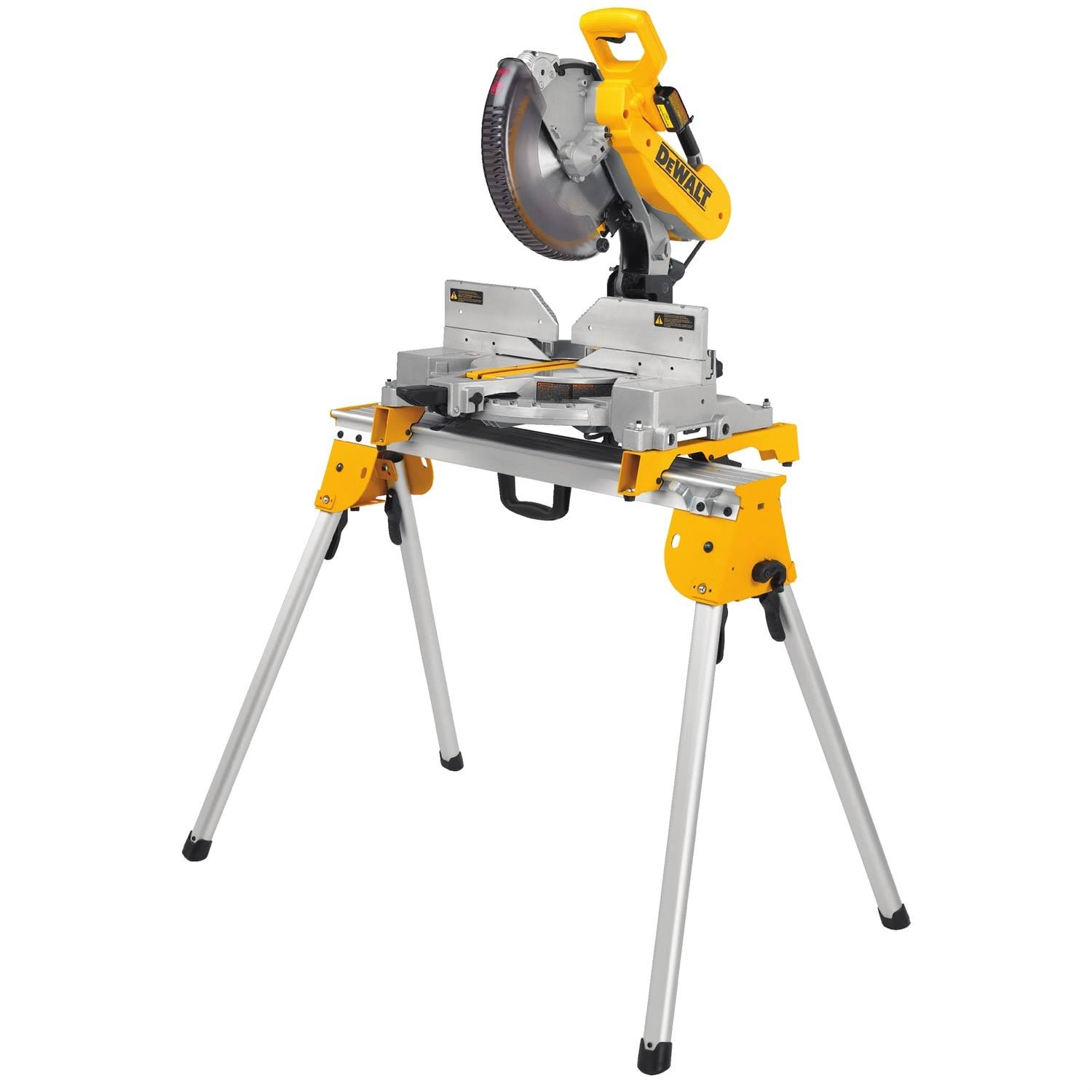DEWALT- Heavy Duty Work Stand with Miter Saw Mounting Brackets