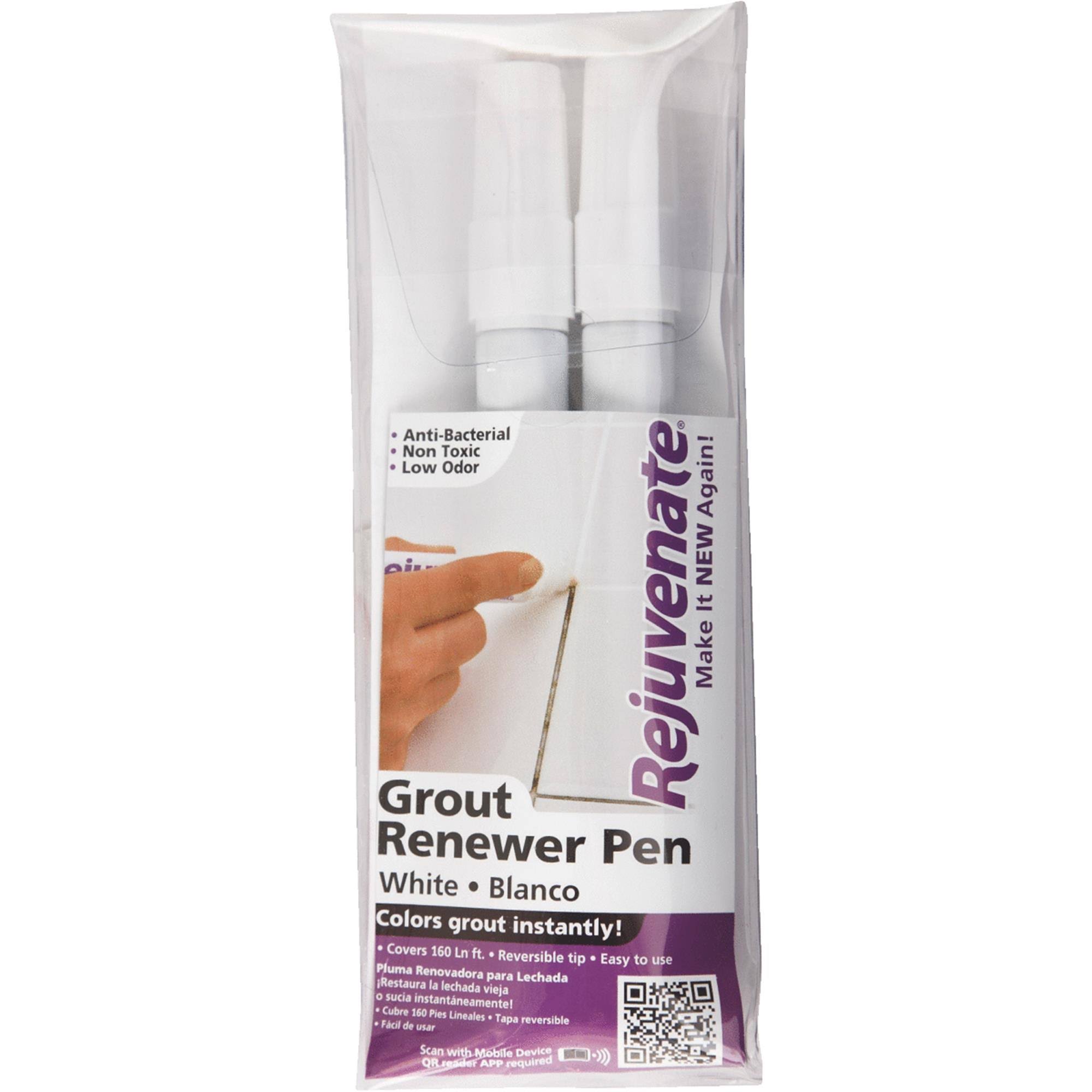 Rejuvenate Renewer Pen, Grout, White- 2 pens