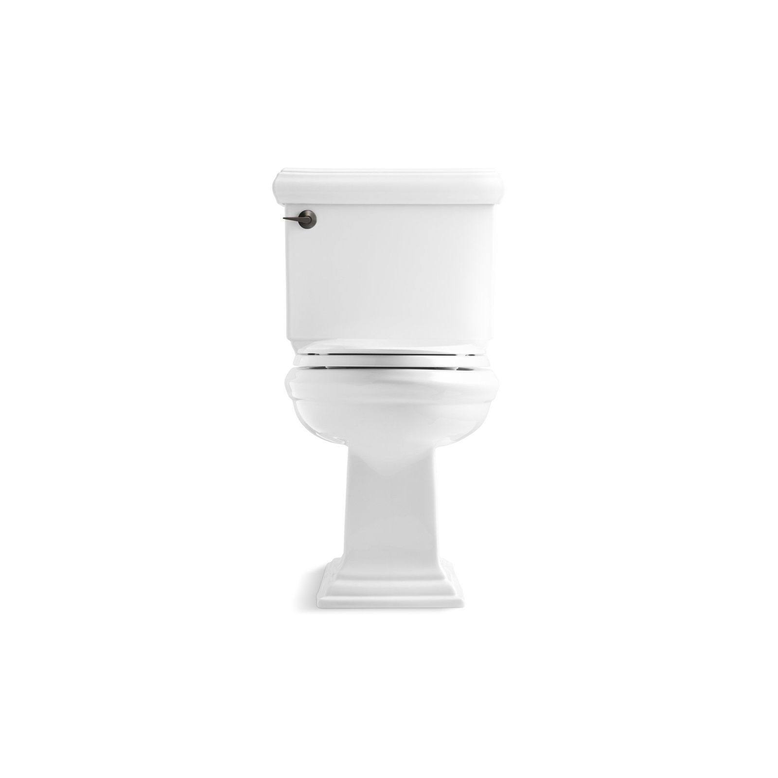 Kohler 4636-0 Cachet Quiet-Close with Grip-Tight Elongated Toilet Seat- White