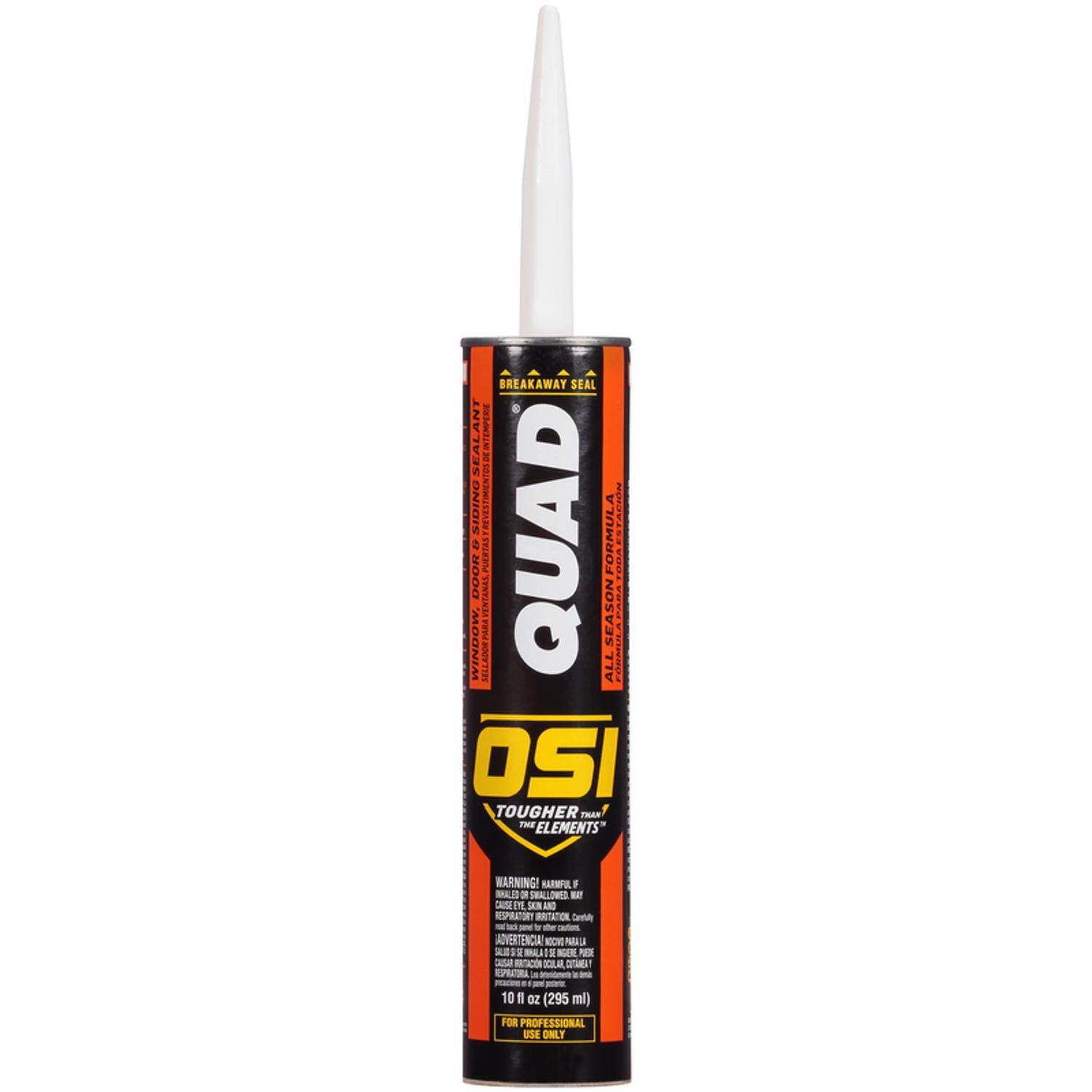 OSI White VOC Quad Sealant- 10 oz