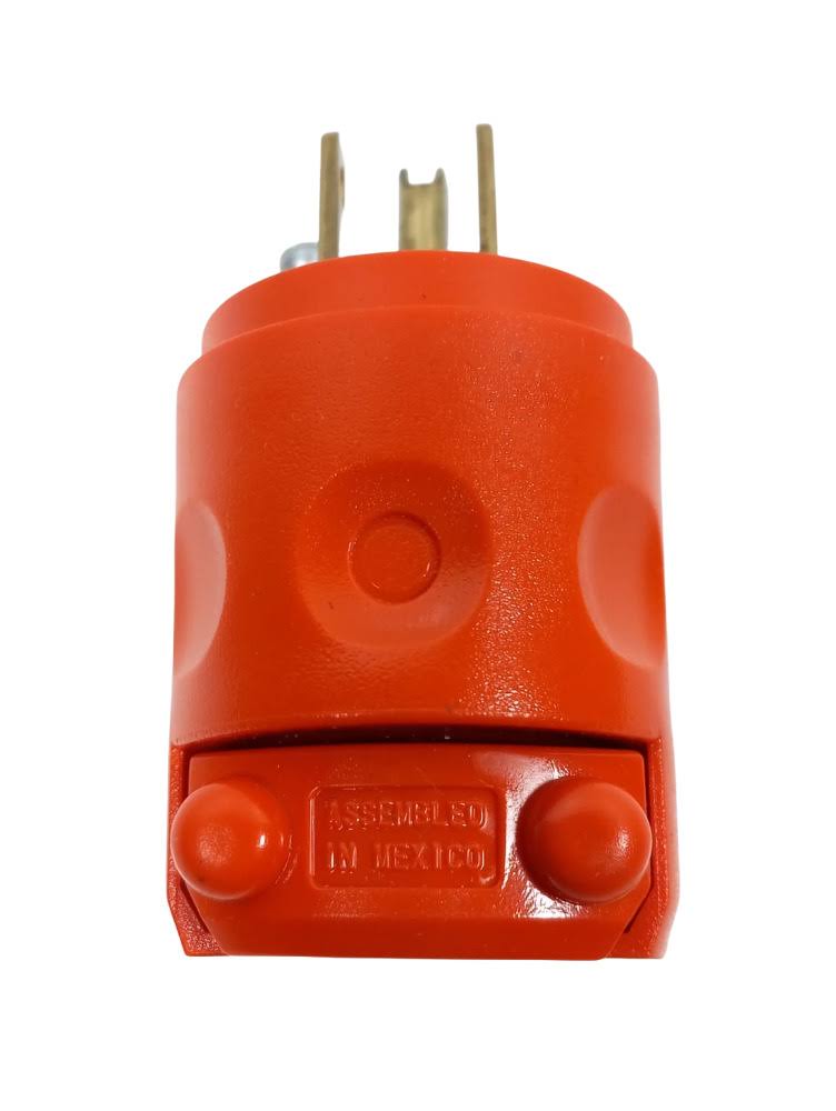 Leviton Plug 3-Wire 15A Orange