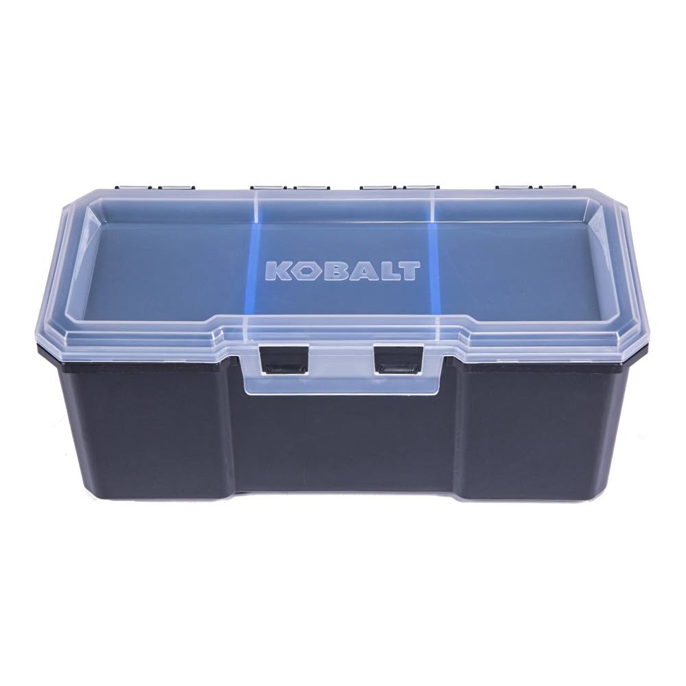 Kobalt CASESTACK 21.25-in Black Plastic Lockable Tool Box | KCS-SSBOX1-03