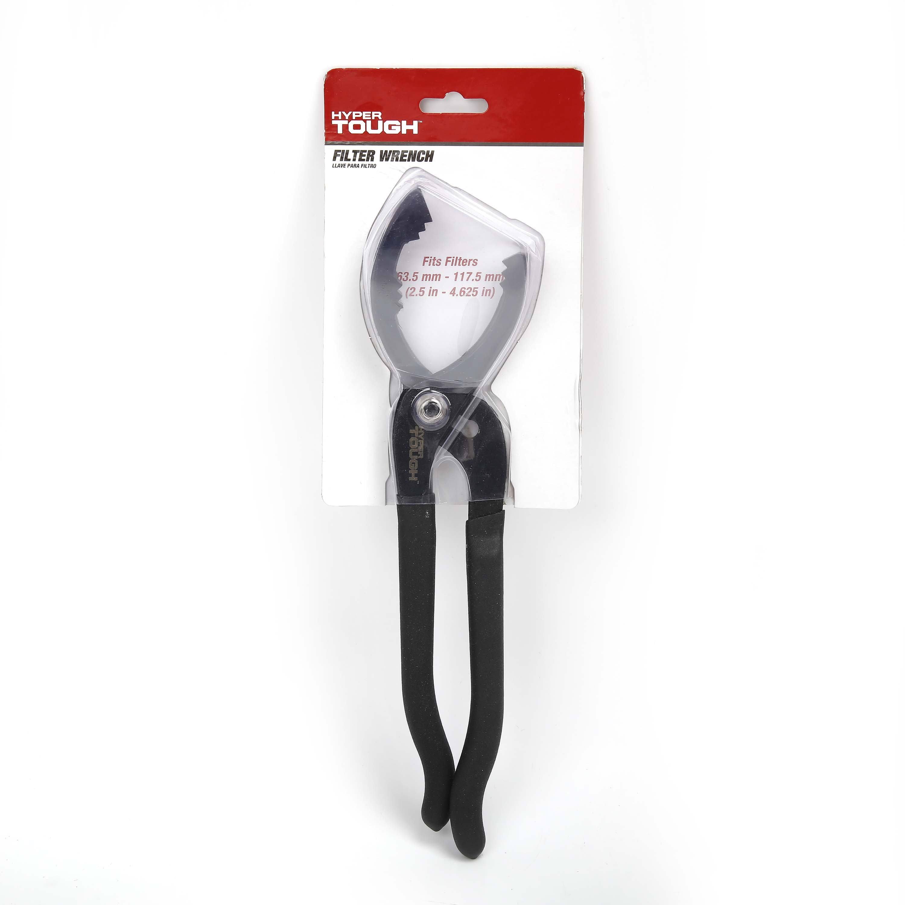 Hyper Tough Oil Filter Wrench, 63.5mm- 116mm, Model 1208